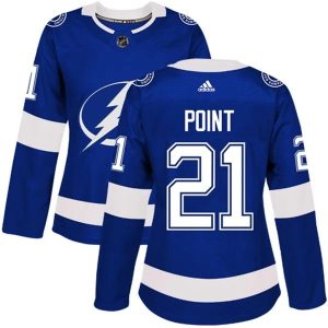 Damen Tampa Bay Lightning Trikot Brayden Point 21 Blau Authentic